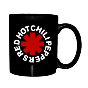 hrnek Red Hot Chili Peppers - Astrisk Logo - Black - RTRHCMUBAST